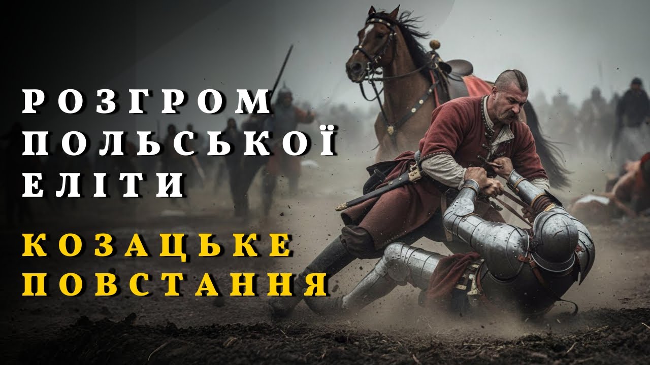 Як ХМЕЛЬНИЦЬКИЙ розгромив ЕЛІТНЕ військо Речі Посполитої - Початок Національно Визвольної Війни.