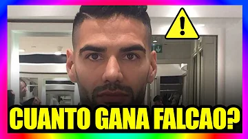 ¿Cuánto gana Falcao por temporada?