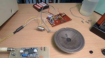 Acorn Atom - Testing the sound amplifier of the AtomSID...