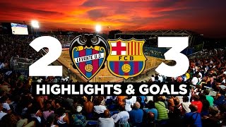Highlights & Goals | Levante UD 2-3 FC Barcelona IV MUNDIALITO DE CLUBES BEACH SOCCER