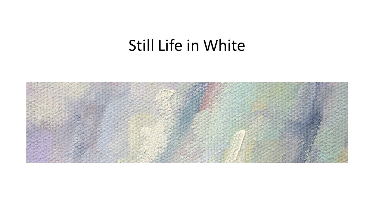 Still Life in White