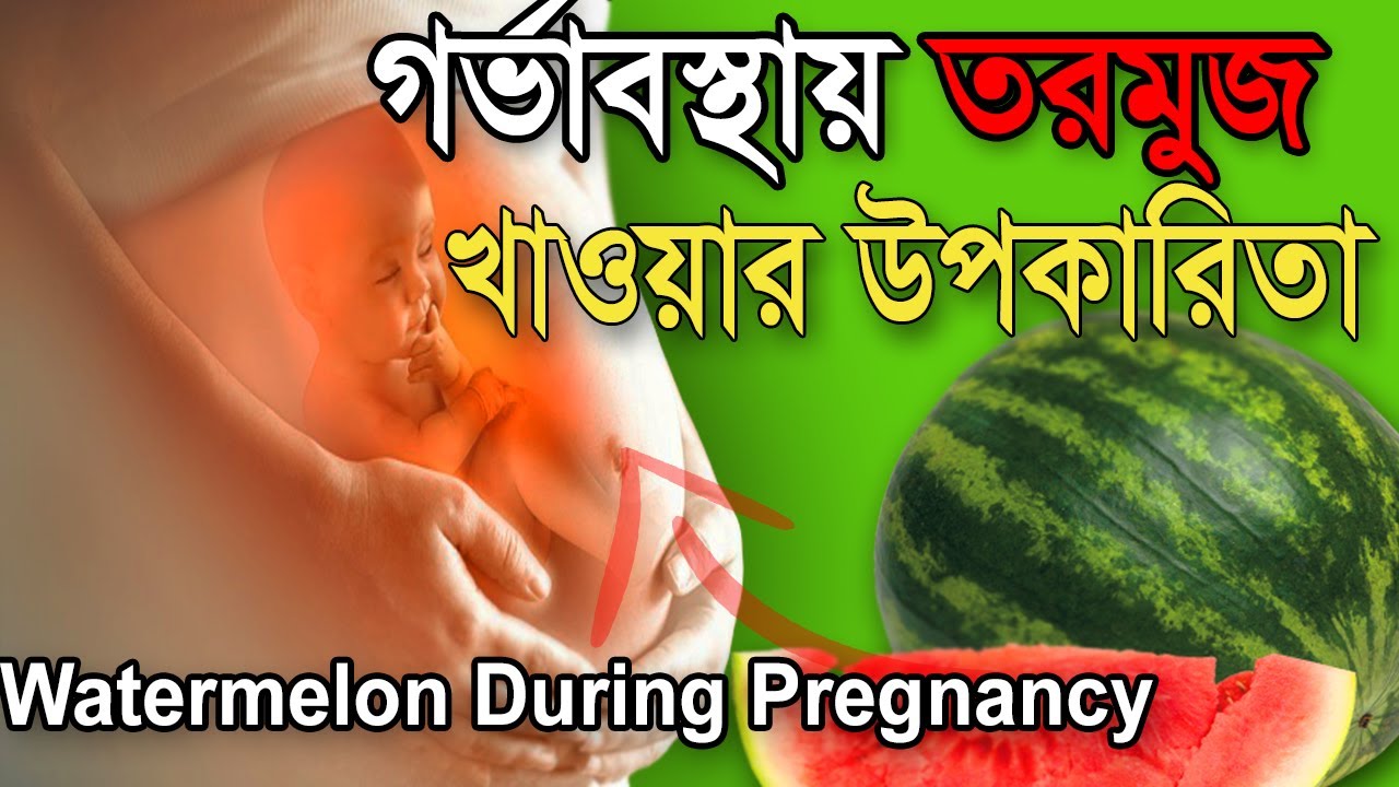 গর্ভাবস্থায়🤰 তরমুজ খাওয়ার উপকারিতা Benefits of Eating Watermelon