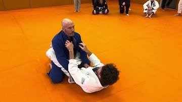 Closed Guard Overhook Triangle Setup