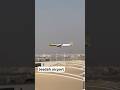 Gulf Airlines Landing at Jeedah Airport Saudi Arabia 🇸🇦 #trending #shorts #shortvideo#travel#gulf