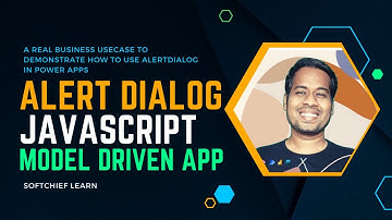 AlertDialog in JavaScript usecase in Model Driven APP client side script power Apps
