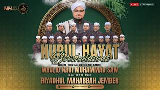 LIVE NURUL HAYAT BERSHOLAWAT||HABIB NIZAR BIN HUSNI ALWI ALAYDRUS||RIYADHUL MAHABBAH JEMBER