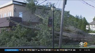 Tropical Storm Isaias Leaves 'Path Of Destruction' After Sweeping Through Long Island