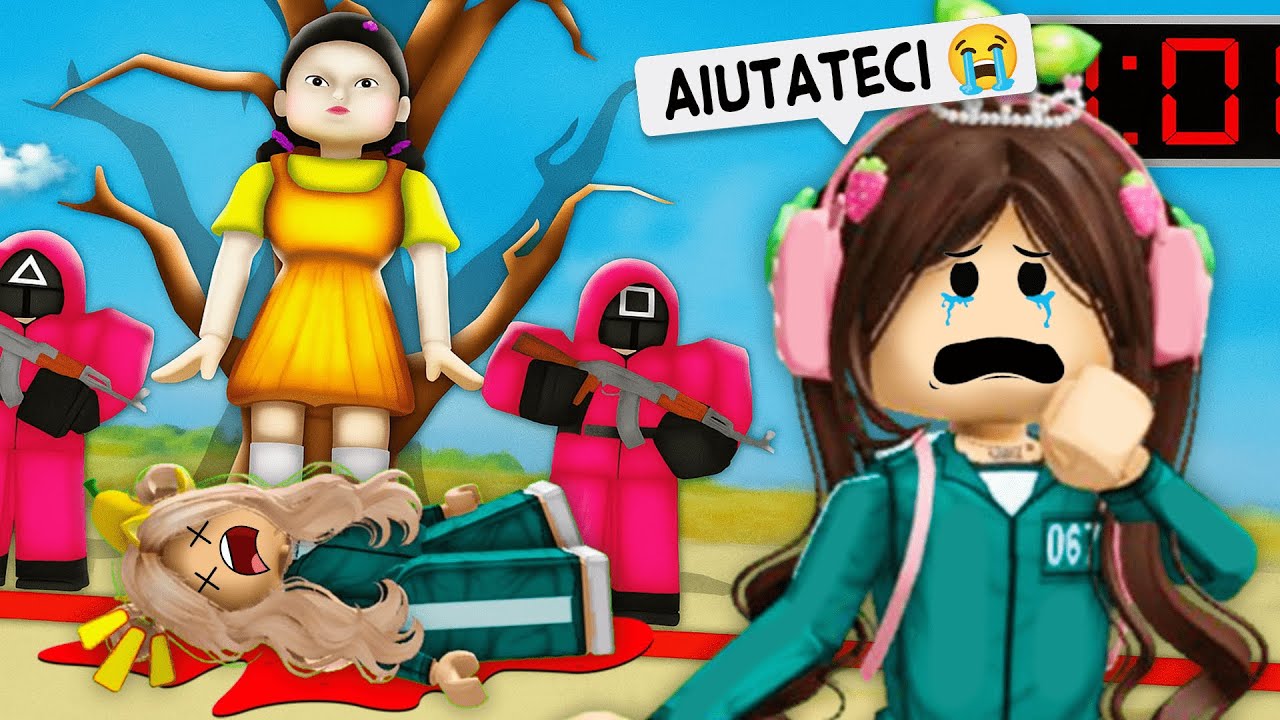 DIVENTIAMO PER 24 ORE DEI GIOCATORI DI SQUID GAME!