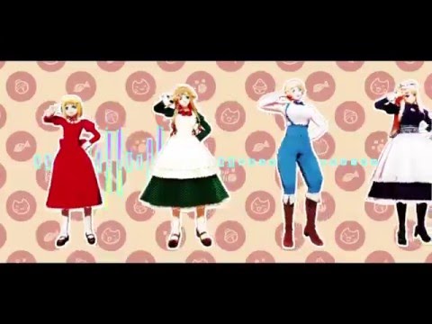 【APヘタリアMMD】ヘ.タ.女.子.で.シ.ュ.レ.デ.ィ.ン.ガ.イ.ガ.ー.の.こ.ね.こ