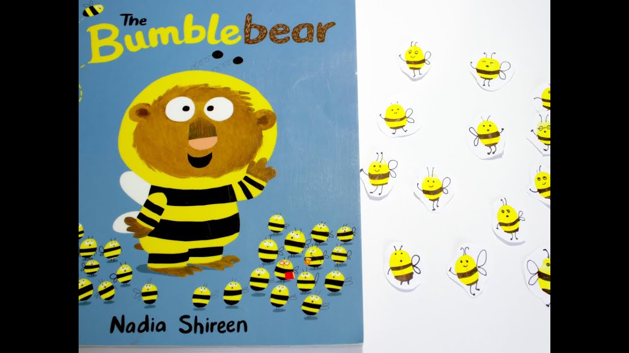Fingerprint Bumble Bees / Kids Crafts YouTube