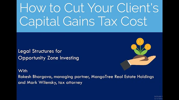 How to Cut Your Client's Capital Gains Tax Cost wi...