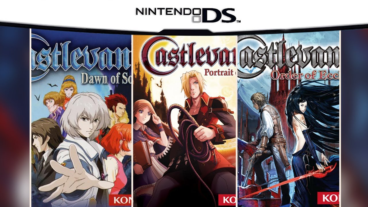 Castlevania DS. Castlevania DS collection. Castlevania: Dawn of Sorrow.