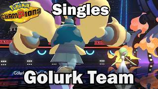 This Trick Room Mega Golurk Team Climbs the Pokemon Champions Singles Ladder