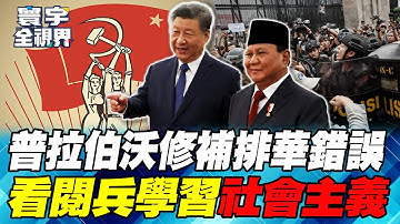 印尼2千萬華人撐起經濟發展 暴民上街證明華人是社會穩定力量【#寰宇全視界】20250907-P3 何戎 張五岳 陳文甲 邱世卿