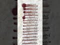 different types of makeup brush !