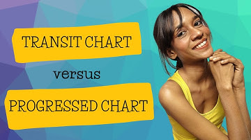 Transit Chart versus Secondary Progressions for Forecasting in #astrology