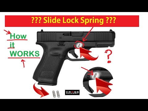 Slide Lock Spring for Glock Gen 5, 80% Compatible Pistols