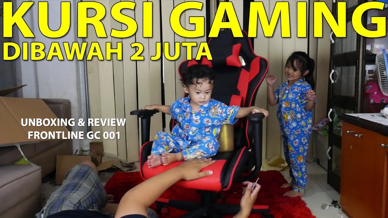 KURSI GAMING DIBAWAH 2 JUTA? WORTH? | UNBOXING & REVIEW FRONTLINE GC