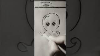 how to draw cute octopus 🐙#octopus #trending #viral #drawing #shorts