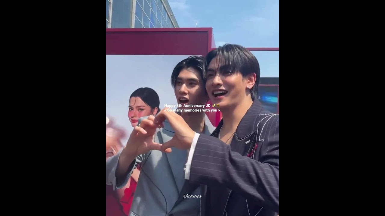 HAPPY 4TH ANNIVERSARY JOONGDUNK ❤️ #joongarchen #dunknatachai #joongdunk