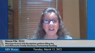 House Judiciary Finance and Civil Law Committee 3/15/22 - Part 1