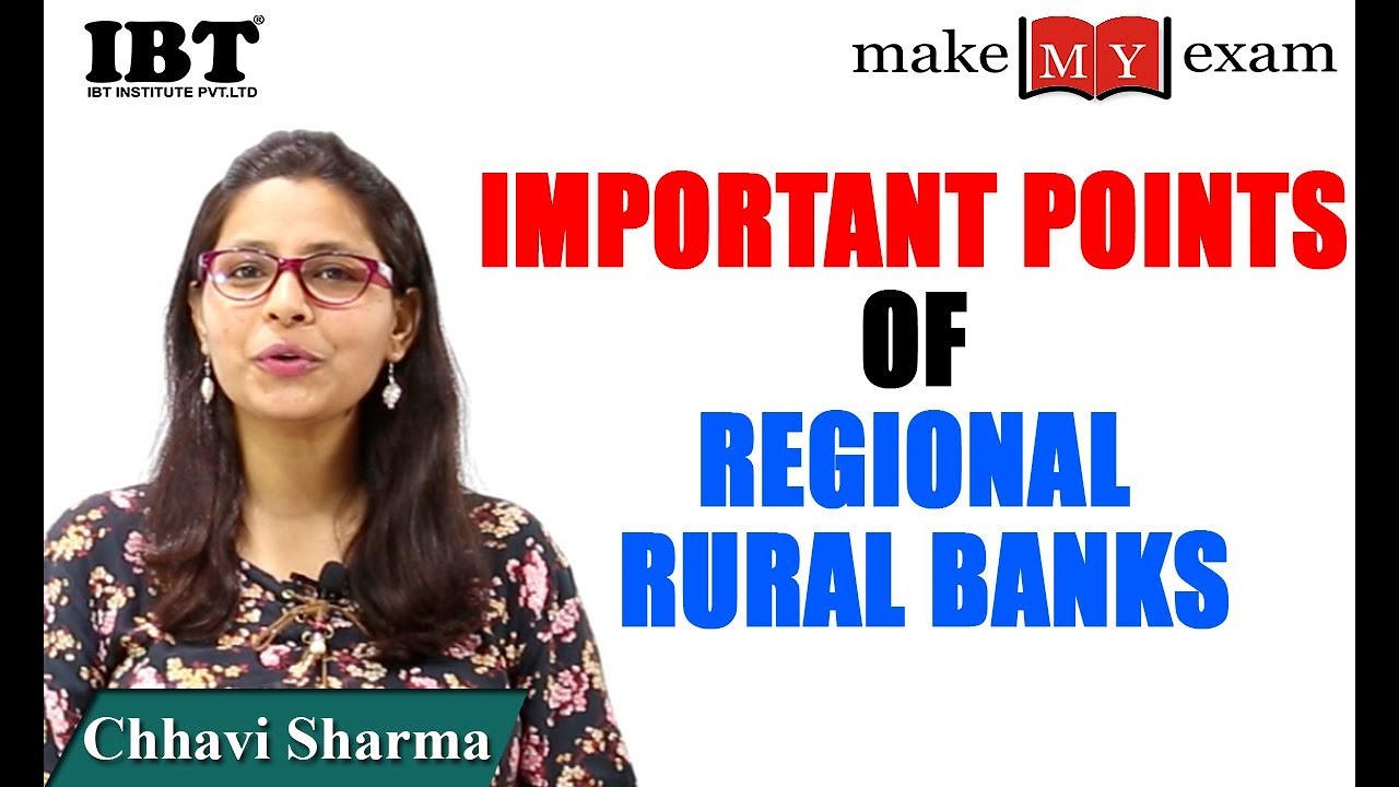 Important Points of Regional Rural Banks (RRBs) - Chhavi sharma - YouTube