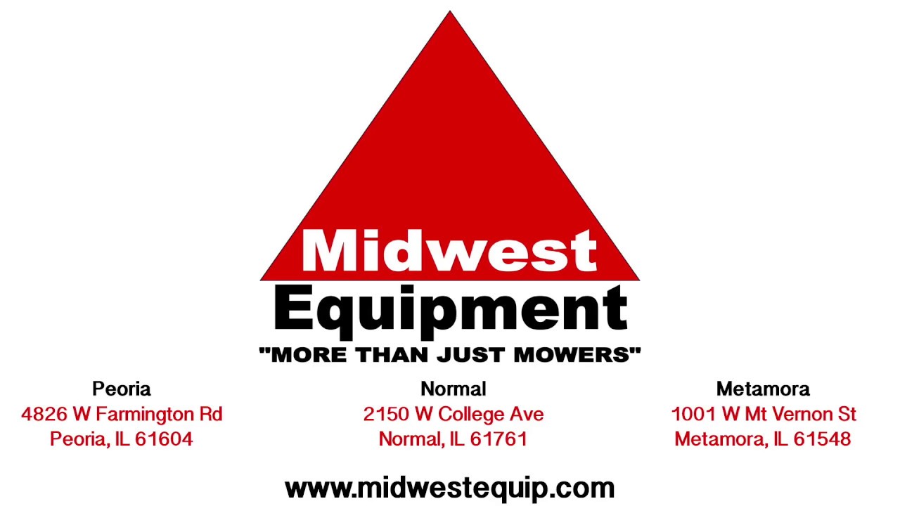 Midwest Equipment Normal IL Location Tour! Lawn Mowers & Outdoor Power Equipment in Normal IL!