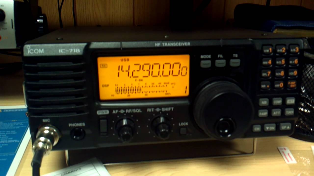 Icom IC-718 review - YouTube