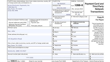 Form 1099-K Walkthrough: How to report the sale of a personal item at a gain on your tax return