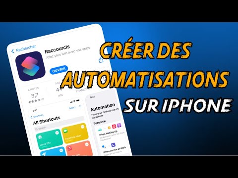 Créer des automatisations sur IPHONE avec l’application Raccourcis