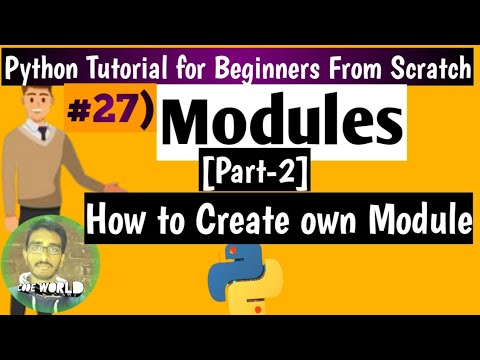 #27 how to create a module in Python| Python Tutorial for Beginners ...