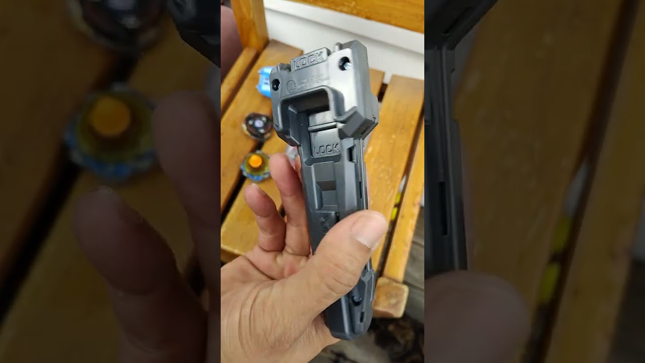 TAKARA TOMY BX-40 LEFT LAUNCHER & BX-41 CUSTOM RUBBER GUNMETAL Ver. GRIP Unboxing