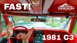 1981 CHEVROLET CORVETTE C3 - ROAD TEST