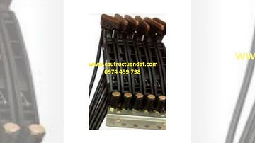 Chổi tiếp điện, tay lấy điện 1P 3P 4P 6P, chổi tiếp điện cho ray điện an toàn cầu trục