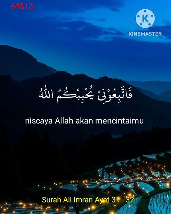Surah Ali Imran Ayat 31 - 32