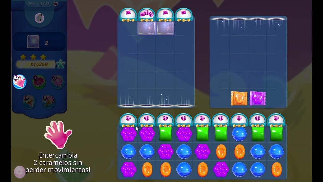 Candy Crush Saga Levels 4836, 4837, 4838