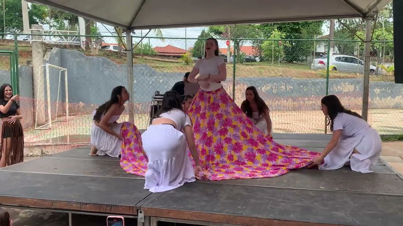 Coreografia Nossa Cor - oficina de dança ASP