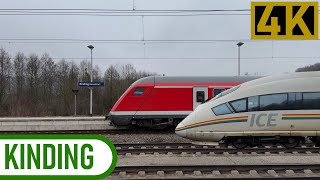 Schneller Ice-Verkehr In Kinding U.a. Mit Railbow, Baureihe 101, Wien-Umleitern Und Vieles Mehr
