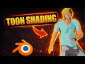 Blender procedural Toon Shader Tutorial 🎨 | Easy NPR &amp; Cartoon Style Rendering