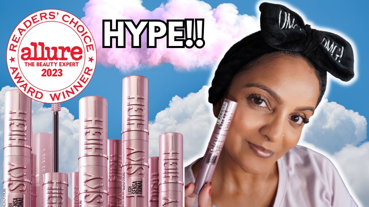 Maybelline SKY HIGH Mascara Review (Allure 2023 Award Winner Mascara