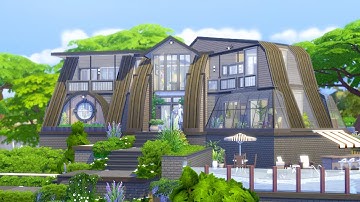 Touring Your Incredible Builds in The Sims 4 (Shell Challenge)