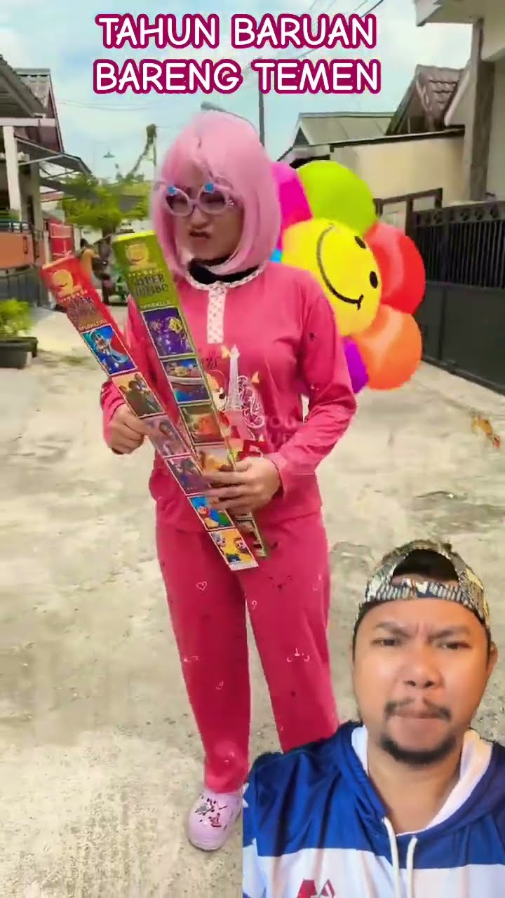 KAKAK NUR TAHUN BARUAN AMA TEMAN!!!?? #animasi #funny #lucu #komedi #shortsfeed