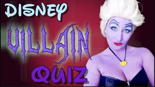 Disney Villain Quiz!