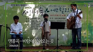 사려니 숲 에코 힐링(20160618)  앵콜부분 - 바람이 불어오는 곳 / 오연준(ohyeonjoon)