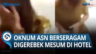 ASYIK Berduaan di Kamar Hotel Bareng Suami Orang, PNS Ini Kelabakan saat Digerebek