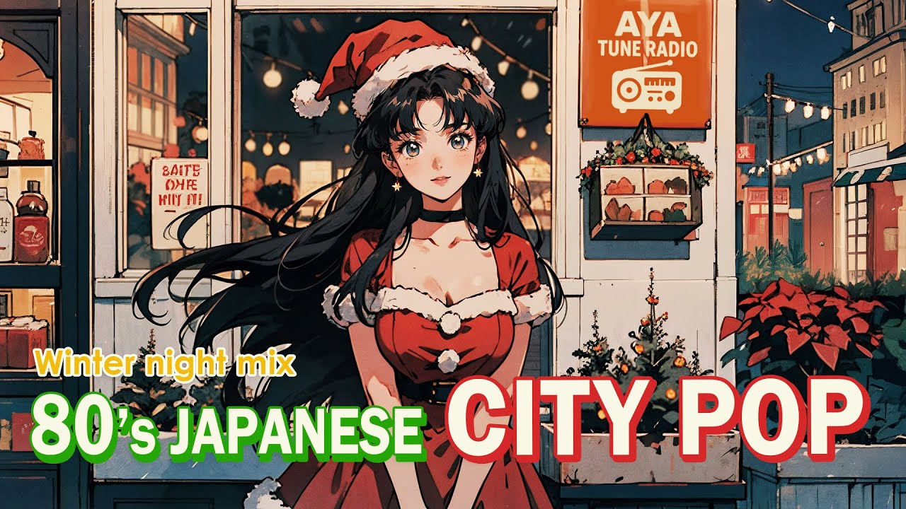 【 80s City Pop Playlist 】 煌めく冬の夜 Winter mix シティポップ プレイリスト