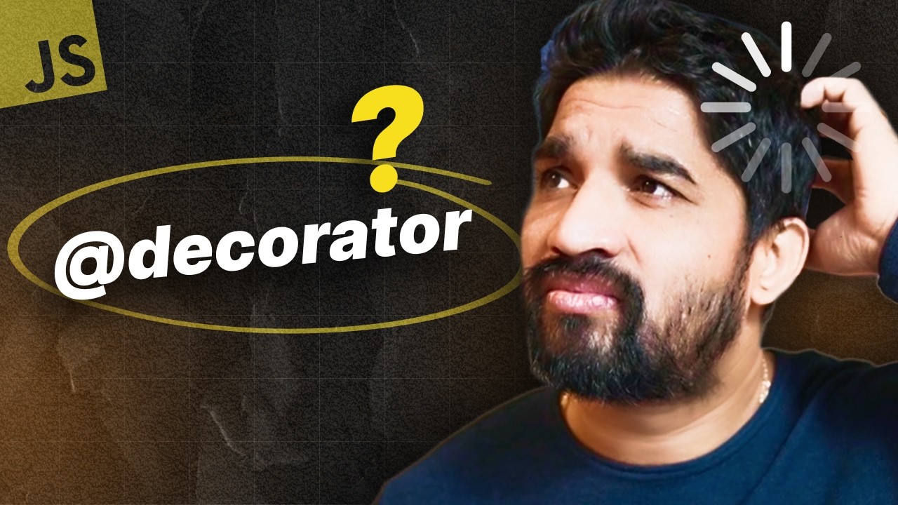 JavaScript Decorators Made Easy ⚡ Beginner’s Guide in Hindi | Day 30/100