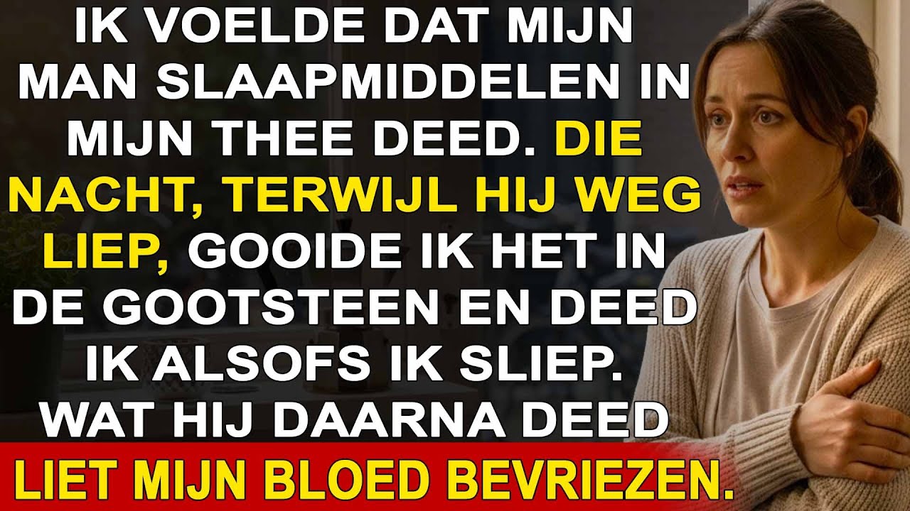 Ik deed alsof ik sliep… wat mijn man die nacht deed, deed mijn bloed bevriezen.