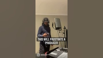 This Will Frustrate A Producer | Music Studio Skits - Recording Studio Skits #shorts