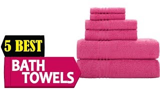 5 Best Bath Towels 2024 | Best Bath Towel Reviews | Top 5 Bath Towels | Review Lifetime